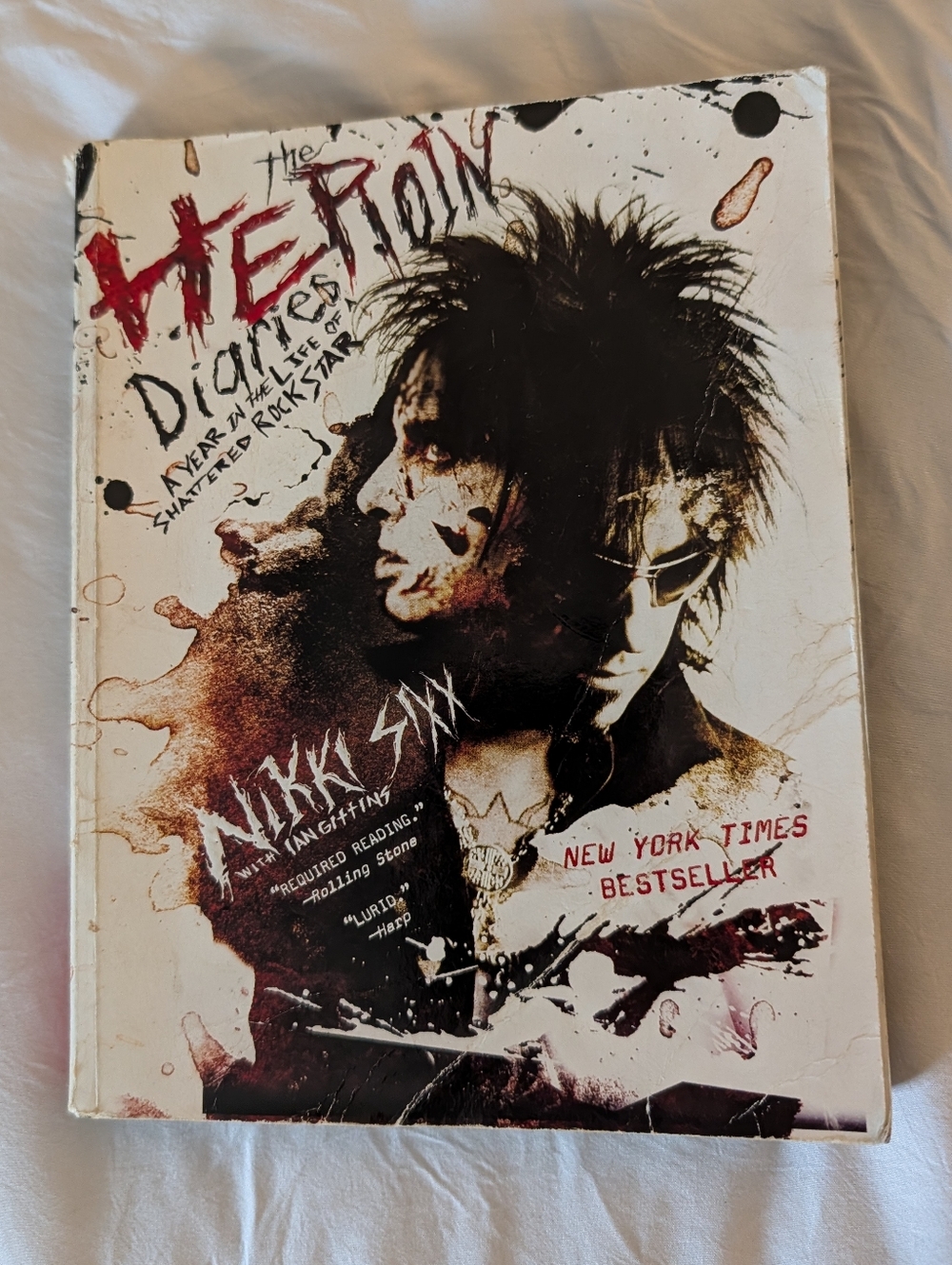 The Heroin Diaries by Nikki Sixx Paperback